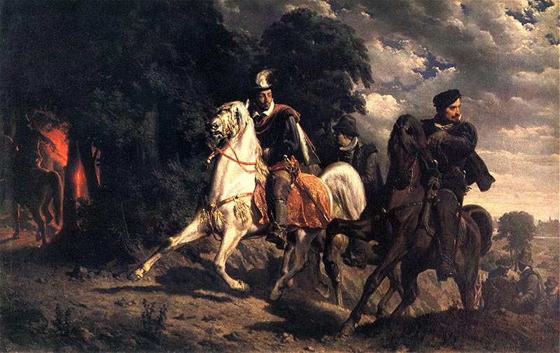 The Escape of Henry of Valois from Poland.